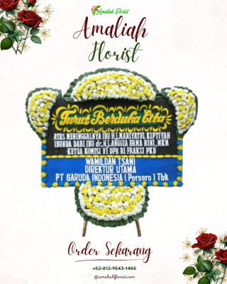 Papan Bunga Duka di Lhokseumawe