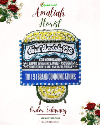 Papan Bunga Duka di Lhokseumawe