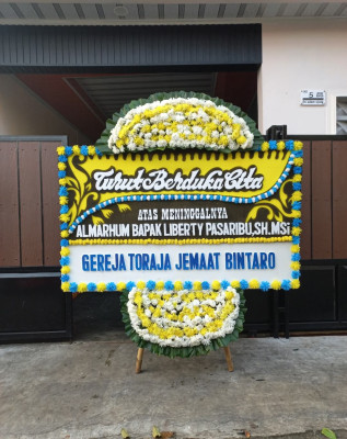 Papan Bunga Duka di Lhokseumawe