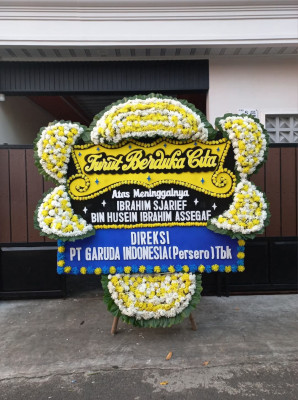 Papan Bunga Duka di Lhokseumawe